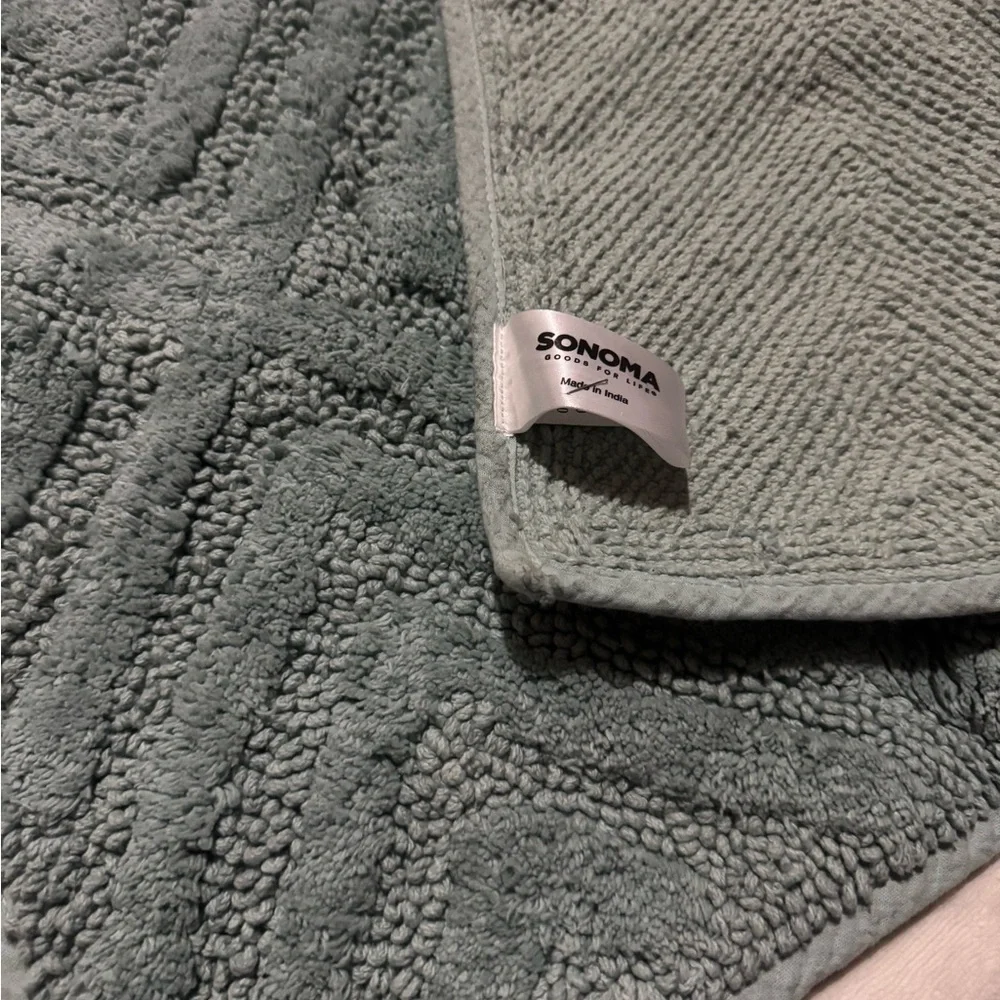 Sonoma cotton bath rug
